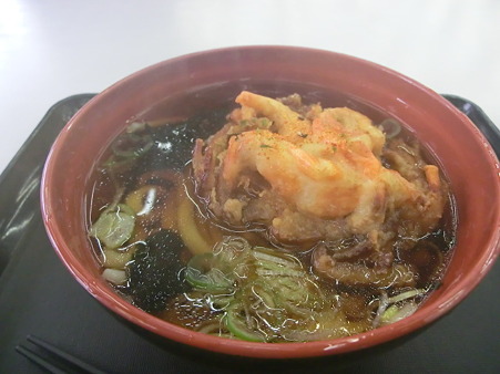 ミニ天ぷらうどん
