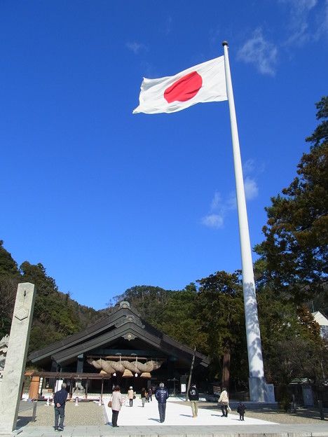 出雲大社の日の丸 写真共有サイト フォト蔵