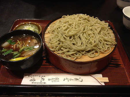 丸清さんの鴨せいろ