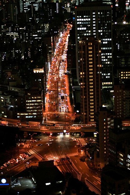 東京タワーからの夜景_5978