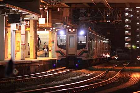山形駅ラッシュアワー(爆)