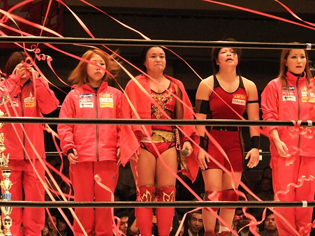 センダイガールズプロレスリング 女子プロレス団体対抗Flashトーナメント 決勝 センダイガールズ（里村明衣子、花月）vsスターダム（高橋奈苗、世IV虎） (12)