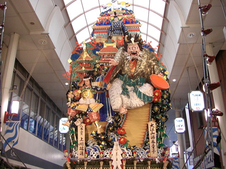 博多祇園山笠 2009 飾り山 大江山酒呑童子