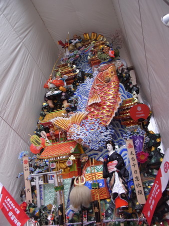 07 博多祇園山笠 飾り山 千代流 2012年 大当十日恵比須(おおあたりとおかえべす)写真画像4
