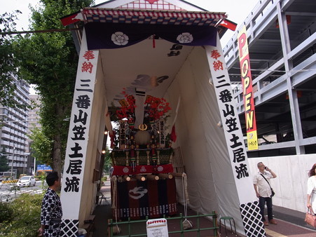 35 博多祇園山笠 土居流 舁き山 肥後国熊本藩主 加藤清正(清正公武勲(せいしょうこうのぶくん)) 2012年 写真画像8