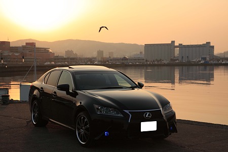 小樽港夕暮れGS250