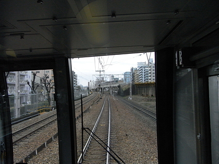321系東海道本線の車窓(新大阪→大阪)2