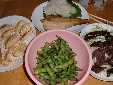 2011.7.23 晩酌肴1