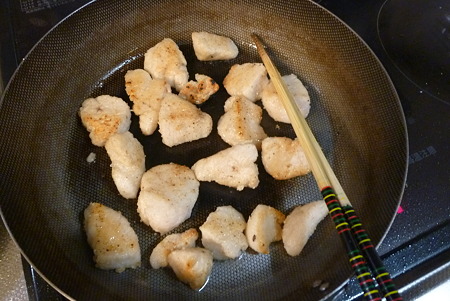 鶏胸肉のカレー風味