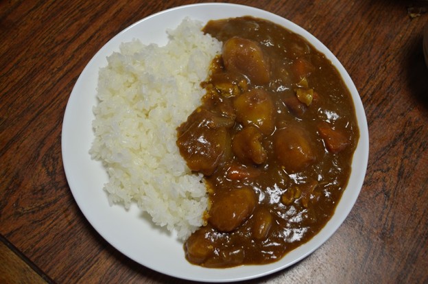 カレーライス大盛りで 写真共有サイト フォト蔵