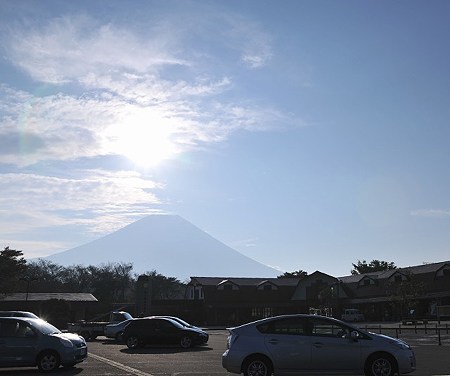 道の駅朝霧高原にて1