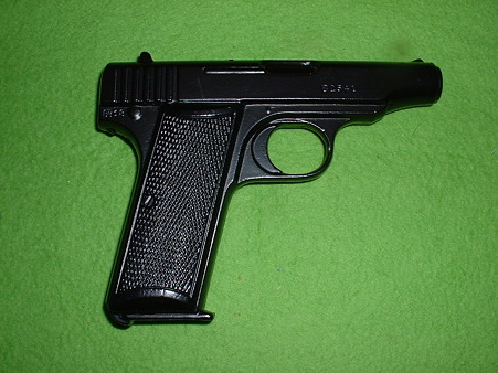 中田製 無可動文鎮「1式(浜田式)拳銃」 右側面 Doburoku-TAO